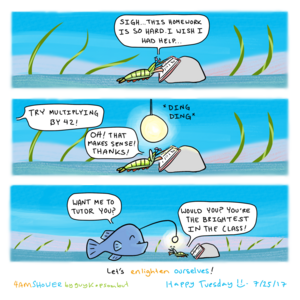 lightbulb moment.
