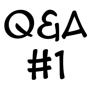 Q&amp;A 1 - Answers Pt. 1
