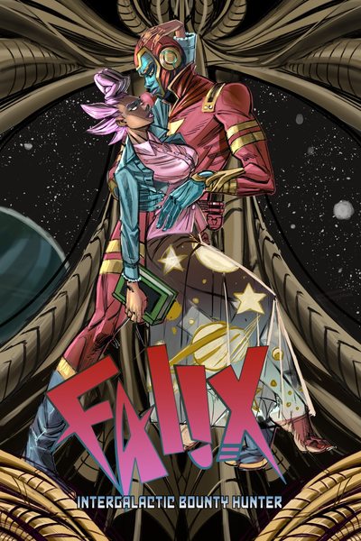 Falix: Intergalactic bounty hunter. 