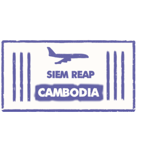 Crossing the street - Cambodia, Siem Reap