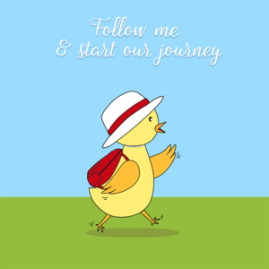 FOLLOW ME &amp; START OUR JOURNEY