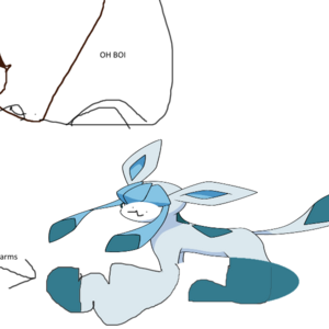 Derpy Glaceon