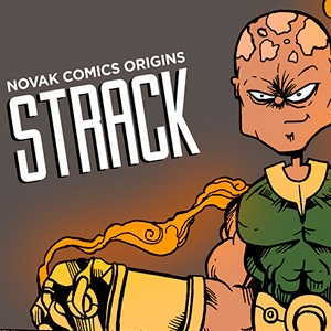 NOVAK COMICS ORIGINS - STRACK