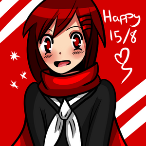 Happy 15/8-Ayano Redraw
