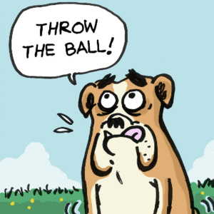 Throw the ball!