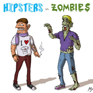 Hipsters Vs. Zombies