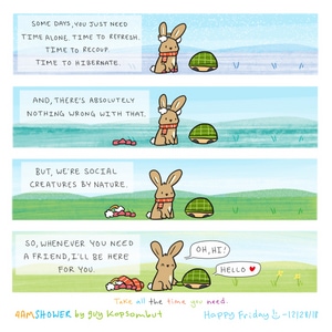 Time alone.