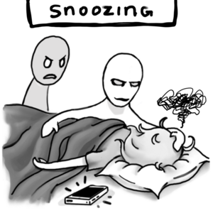 Snoozing