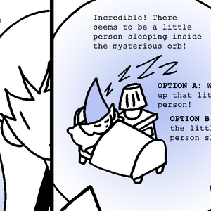Jack examines the orb
