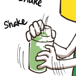 Pencil Barista: Shake shake