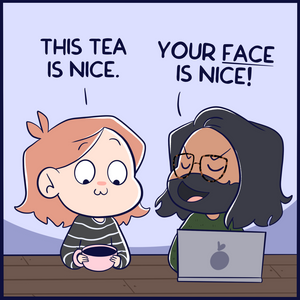 Flirting?