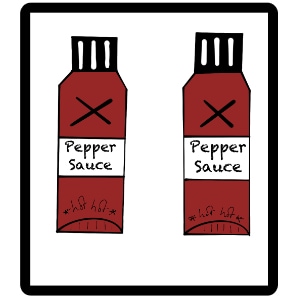 Pepper sauce challenge