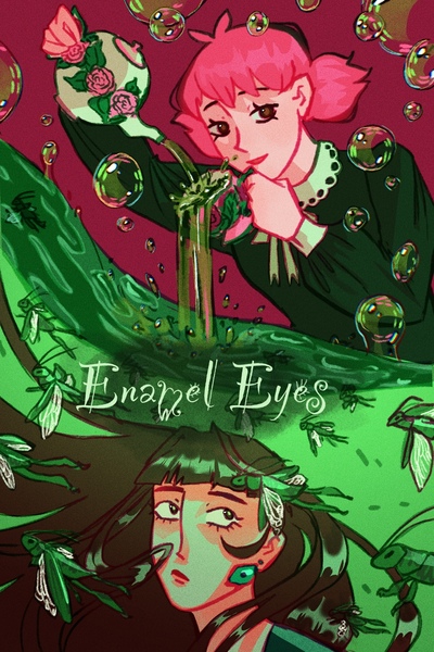 Enamel eyes 