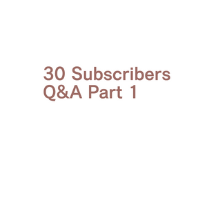 Random: 30 Subscribers Q&amp;A Part 1 (Komo and Yui Arahiro)