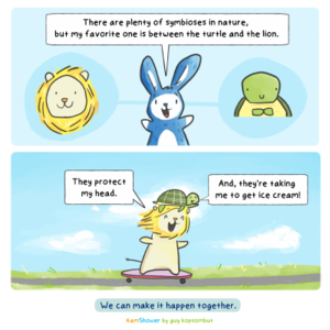 Together forever.