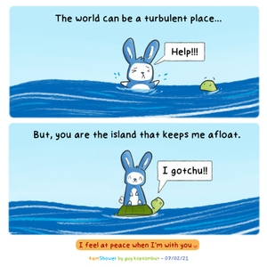 Tide waves.