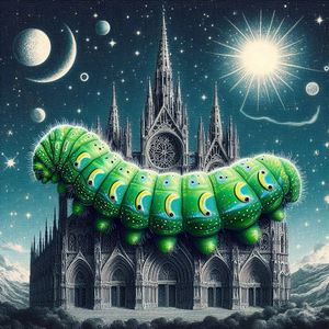 Solar Ascension: Worm with Freckled Green