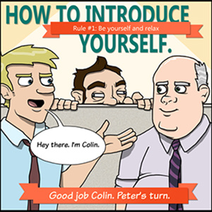 Peter the Paranoid - How to Introduce Yourself