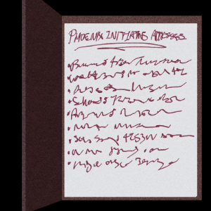 (1) A List of Addresses
