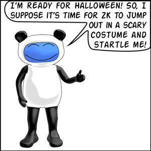 286: Scary costume.