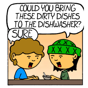 Dirty dishes