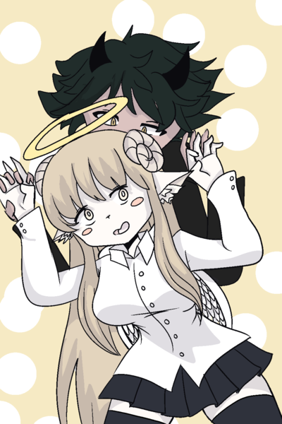 An Angel in a Demon School