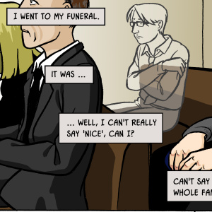 After Death Hang-ups - Pages 1 &amp; 2
