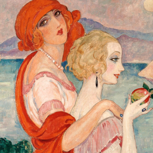 On the road to Anacapri: GERDA WEGENER
