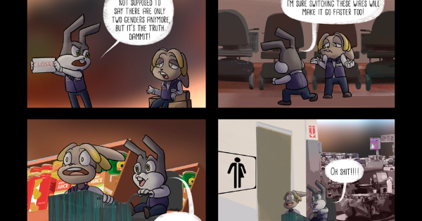 Dunb Rabbit Read Dumb Rabbits (shorts) :: Jobs Part 4 | Tapas Community
