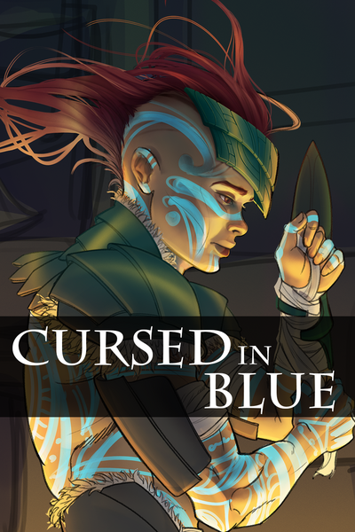 Cursed in blue