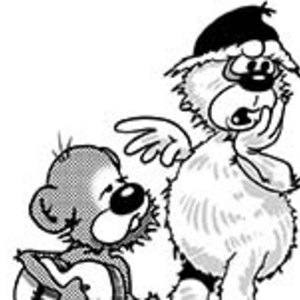 A Big Sasquatch Scared of A Little Dust Bunny