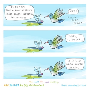 my heart flutters.