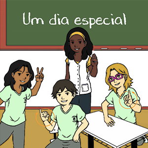 Um dia especial (Brazilian Portuguese oneshot)