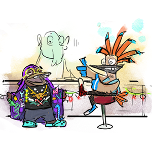 New Year's Strip ! Part 2