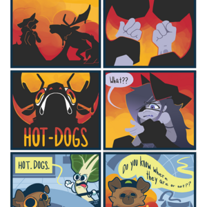 Comic Forgot What Hot-Dogs Are