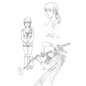 Nion - Crazy Sword Lady