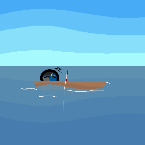 The Lazy Lazni's Big Catch