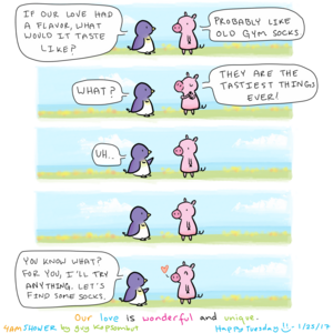 Love stinks.
