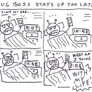 Bug Boss Stays Up Late
