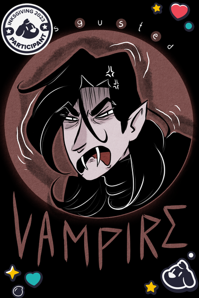 Tapas Comedy Disgusted Vampire