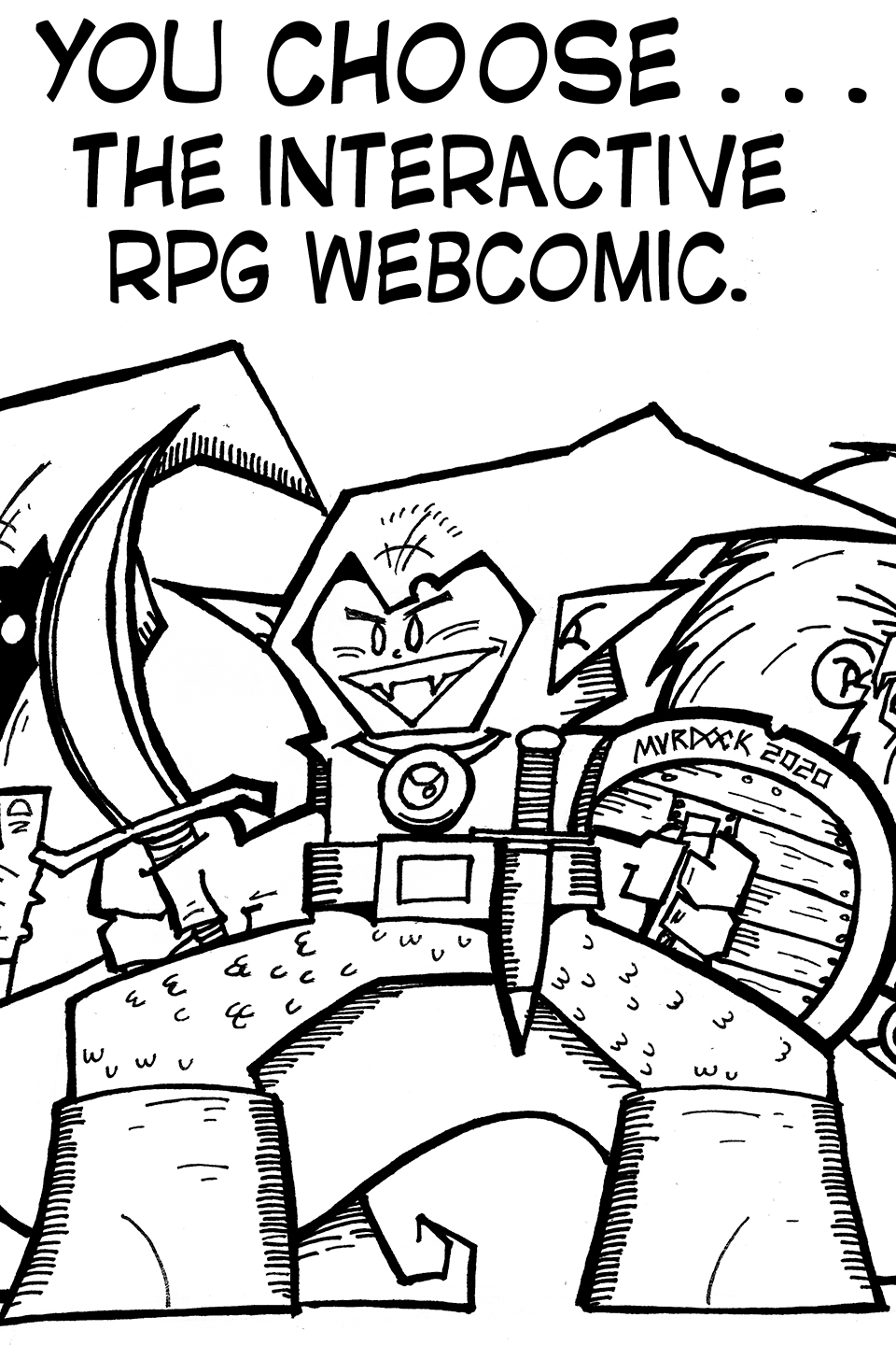 You Choose. . . The Interactive RPG Webcomic