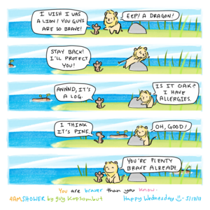 heart of a lion.
