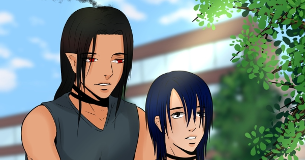 Read Between 2 Worlds :: Chapter 23 pt 1 | Tapas Community