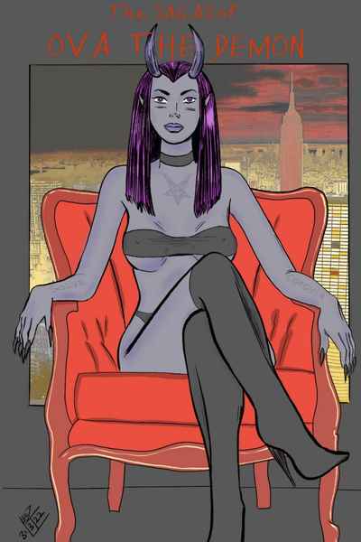 Ova the Naked Demon Girl