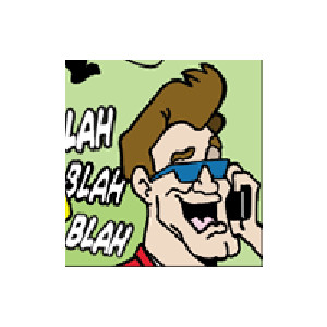 The reason loud smartphone users are assaulted more than the general population. 