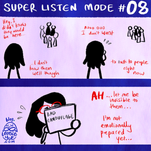 Not my social self