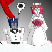 Transformers: The Re-Wedding of Optimus Prime and Elita-One