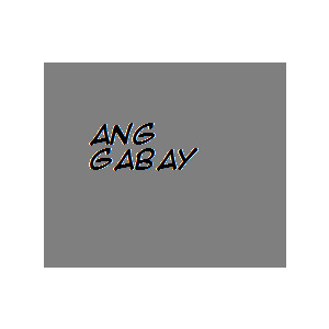 Ang Gabay -oneshot horror manga