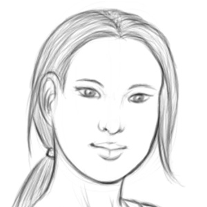 Pherina Portrait drawings