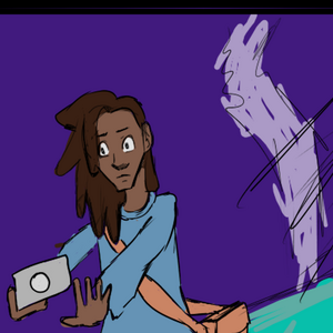 Being chased out of the graveyard